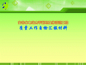 质量巡检汇报材料.ppt
