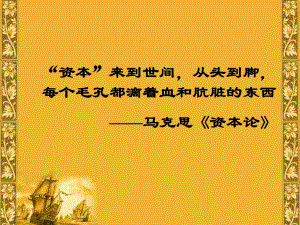 血腥的资本积累精品教育.ppt
