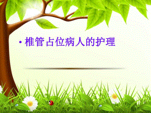 椎管占位病人的护理.ppt