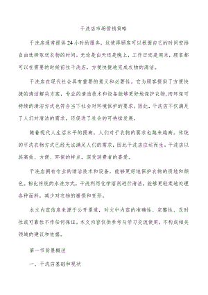 干洗店市场营销策略.docx