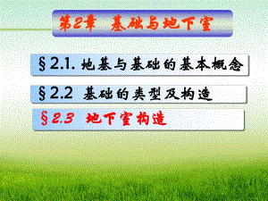 第2章基础与地下室2.ppt