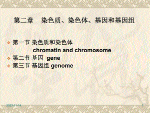 第2章染色体和基因组.ppt
