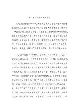 第二批主题教育研讨发言 (5).docx