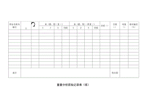 重量分析原始记录表续.docx