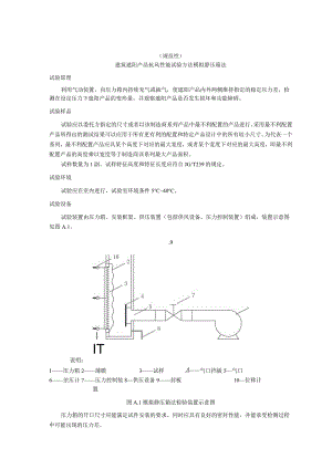 建筑遮阳产品抗风性能试验方法 模拟静压箱法、附加热阻计算方法.docx