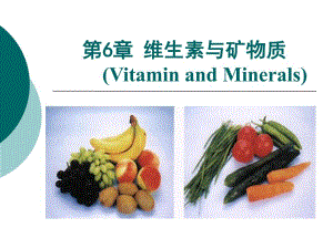 第6章维生素与矿物质.ppt