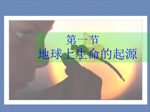第一节地球上生命的起源.ppt
