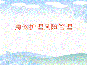 急诊护理风险管理.ppt