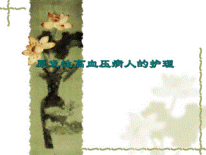 原发性高血压病人的护理.ppt