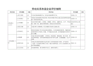 劳动关系和谐企业评价细则.docx