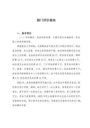 部门评价报告.docx