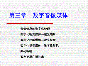 第3章数字音像媒体.ppt
