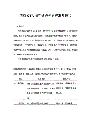 酒店OTA携程钻级评定标准及流程2-4-10.docx