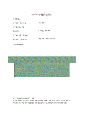 转子动平衡数据报表.docx