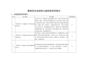 黄岩区社会组织公益创投项目指引.docx