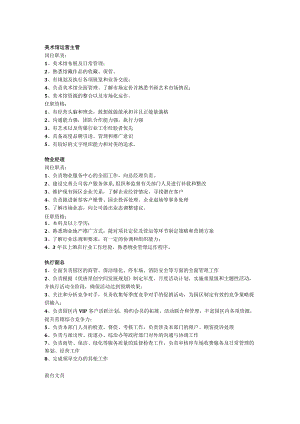 园区岗位任职要求.docx