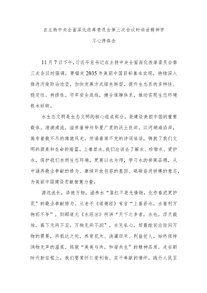 在主持中央全面深化改革委员会第三次会议时讲话精神学习心得体会2篇.docx