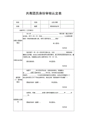 共青团员身份审核认定表.docx