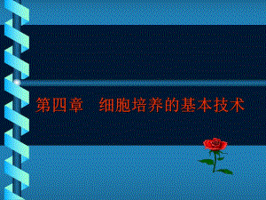 细胞培养的基本技术.ppt