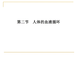 人体的血液循环.ppt