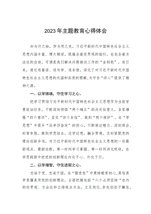 2023年幼儿园开展第二批主题学习教育心得体会(12篇).docx