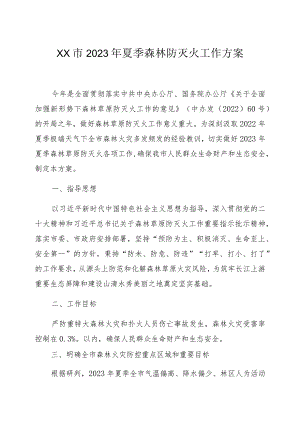 2023年夏季森林防灭火工作方案.docx