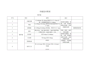 车板技术要求.docx