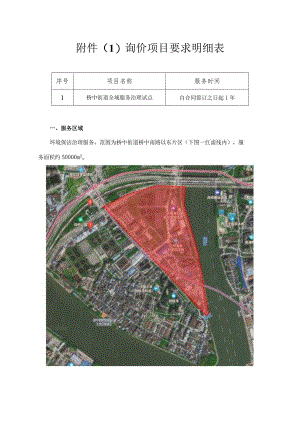 询价项目要求明细表.docx