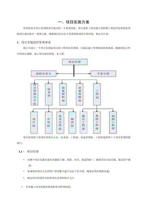 项目实施方案及售后承诺、培训(系统集成).docx