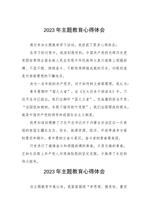 法院开展第二批主题教育心得体会(五篇).docx