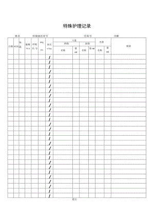 医院特殊护理记录表.docx