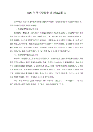 2022年现代学徒制试点情况报告.docx