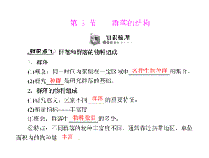 第4章种群和群落第3节群落的结构.ppt