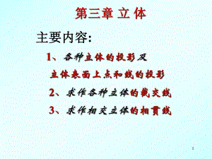 第3章立体1投影取点.ppt