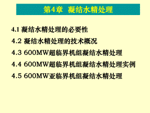 第4章凝结水精处理.ppt