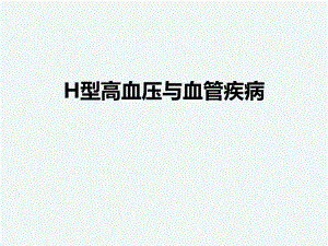 H型高血压的危害.ppt