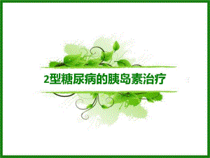 2型糖尿病的胰岛素治疗.ppt