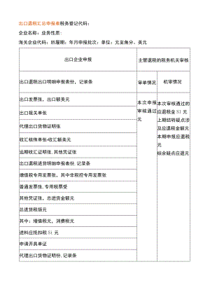 出口退税汇总申报表.docx