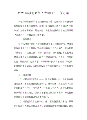2023年政府系统“大调研”工作方案.docx