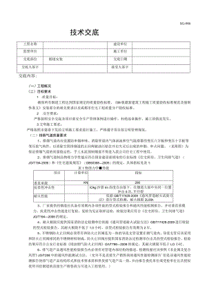 烟道安装技术交底.docx