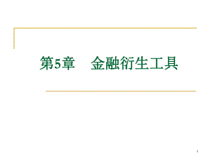 第5章金融衍生工具.ppt