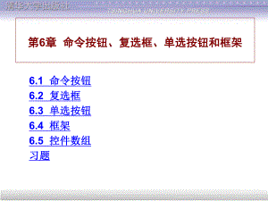 第6章命令按钮、复选框、单选按钮和框架.ppt