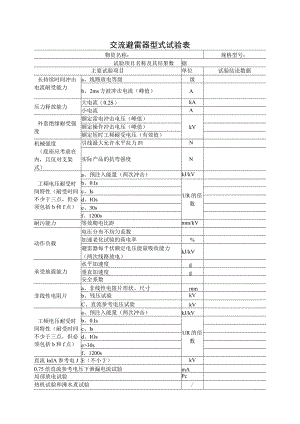 交流避雷器型式试验表（2023年）.docx