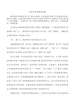 宣传系统讲稿培训稿.docx