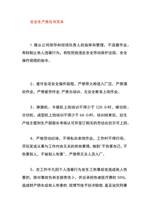 安全生产责任书范本.docx