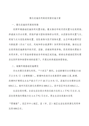 强化设施协同高效衔接实施方案.docx