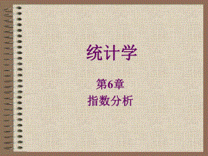 第6章指数分析.ppt
