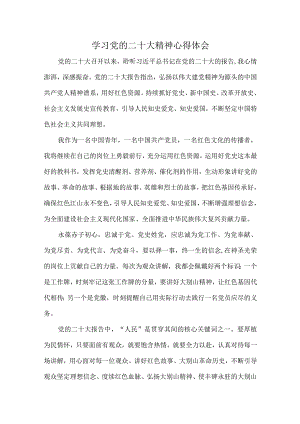 市区非煤矿山企业深入组织学习党的二十大精神个人心得体会.docx