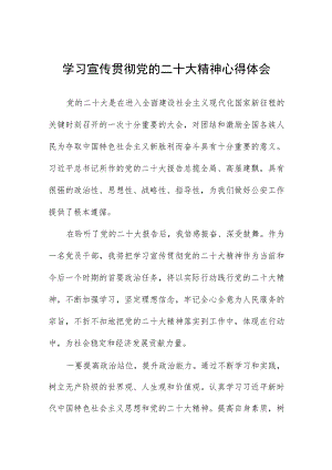 派出所所长学习党的二十大精神心得感悟八篇.docx