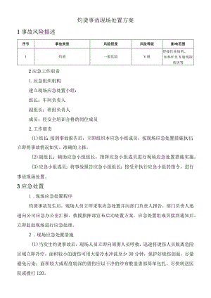 灼烫事故现场处置方案.docx